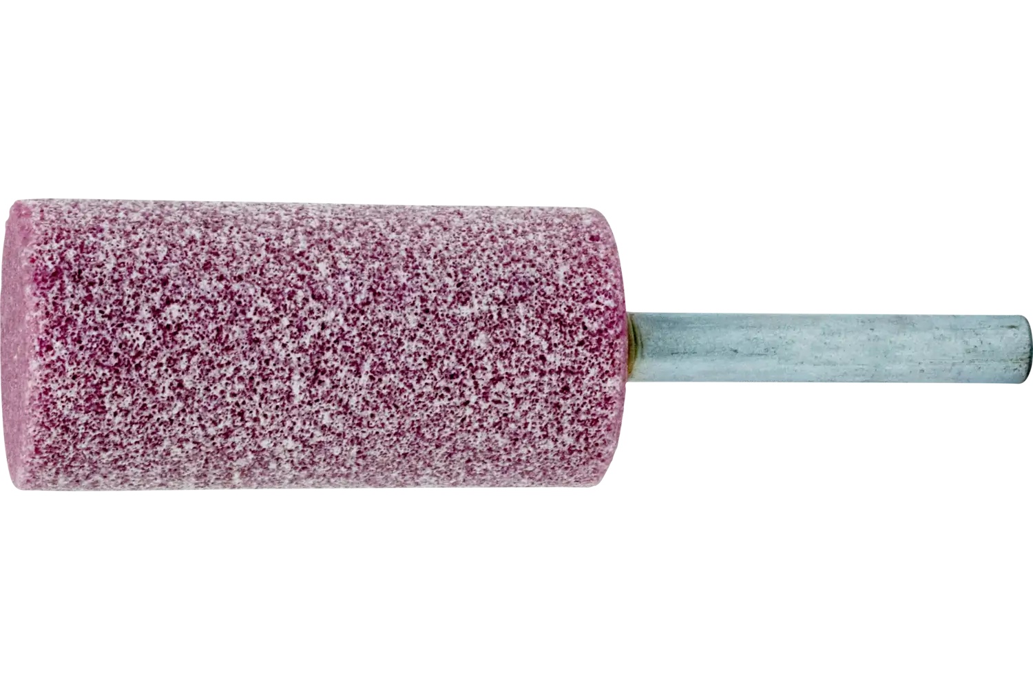 Picture of Pferd Vitrified Mounted Point, Steel Edge, 1" x 2, 60 Grit, W222, AO, 1/4" Shank